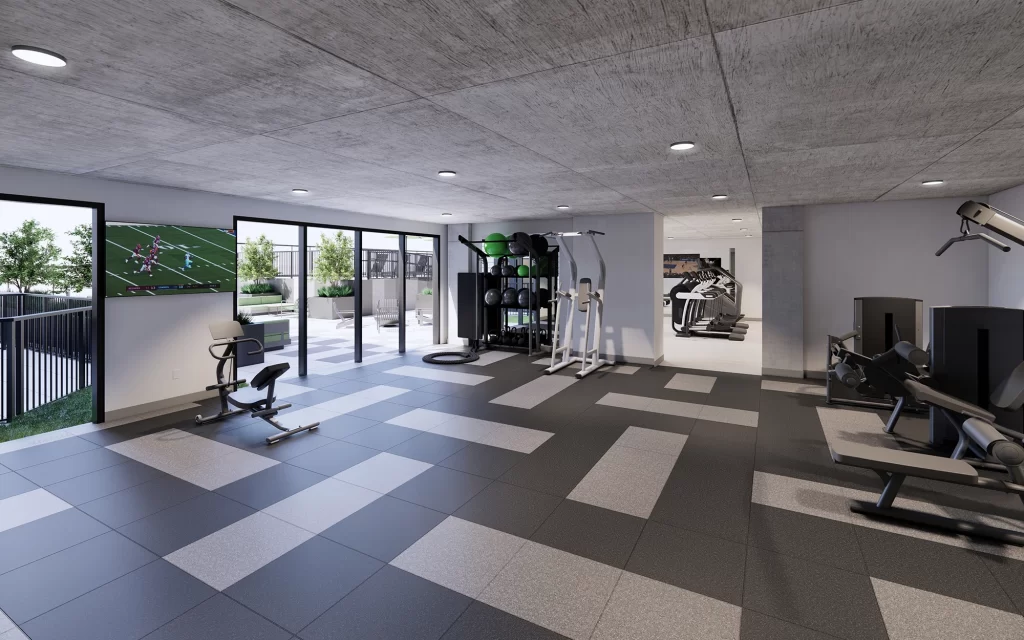 04 FITNESS WEIGHT ROOM WEST